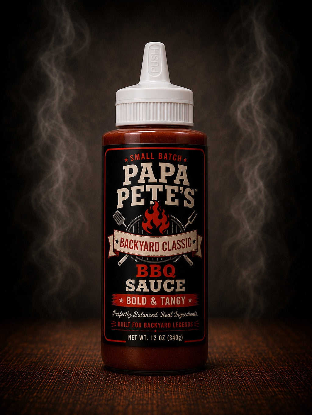 Papa Pete's Backyard Classic BBQ Sauce