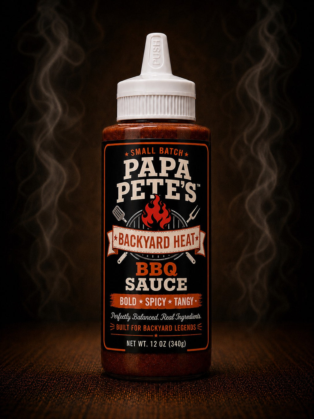 Papa Pete's Backyard Heat BBQ Sauce