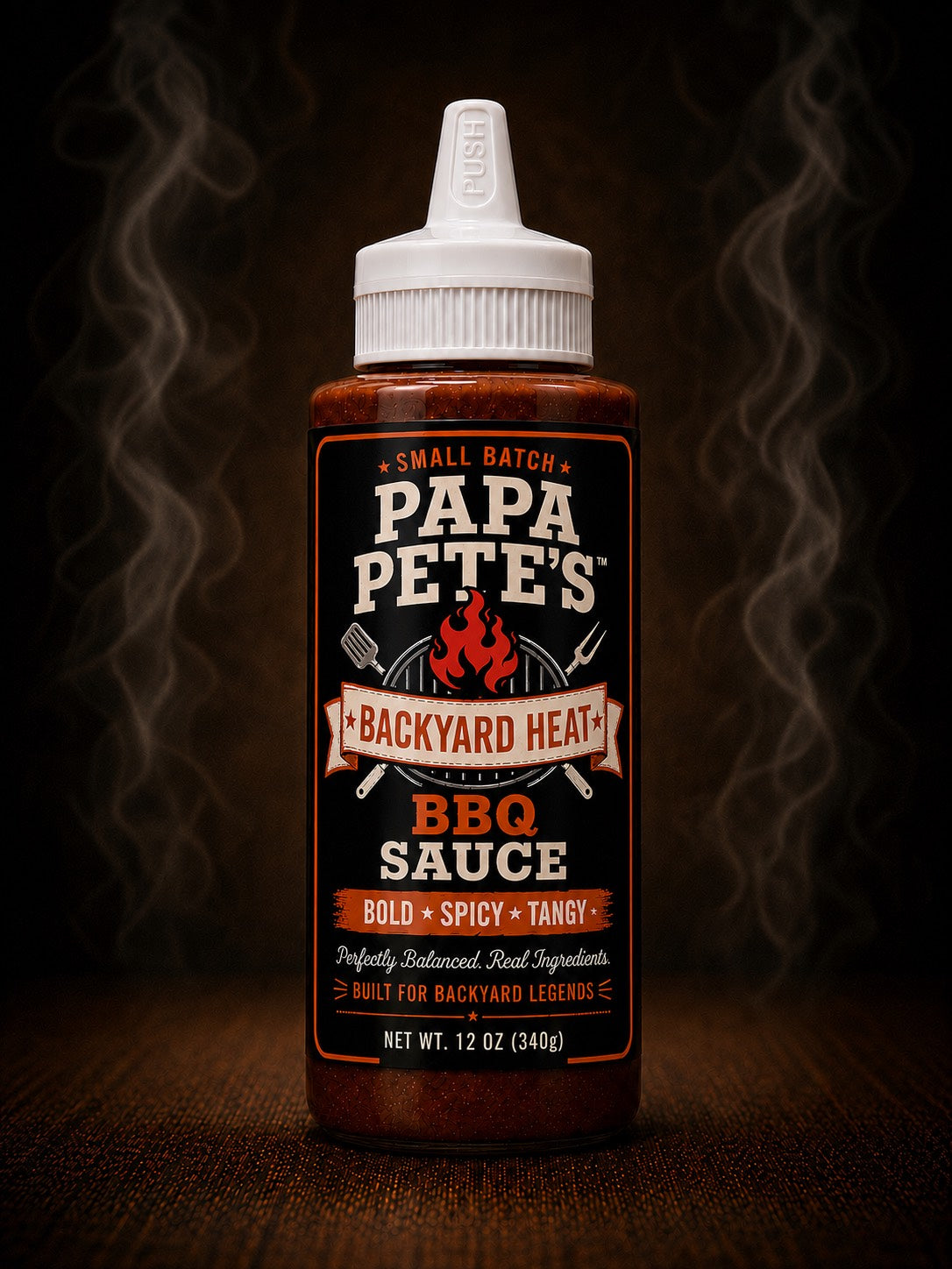 Papa Pete's Backyard Heat BBQ Sauce