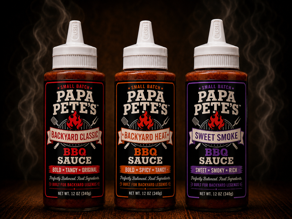 The Legendary Sauce Line Up (Your Choice of 3 Sauces)